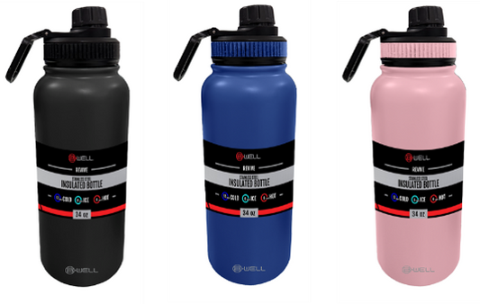 34OZ  HOT AND COLD WATER BOTTLE BW-HW-SB-104-AC