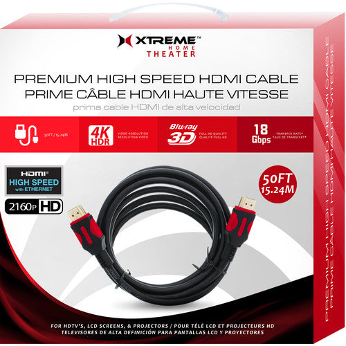 Premium 4K 3D HDMI High Speed Cable 50' (SPECIAL LIMITED TIME OFFER)