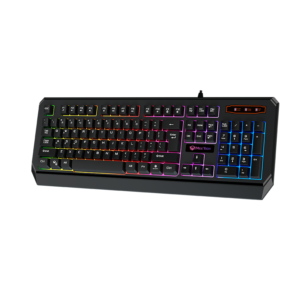 GAMING KEYBOARD WITH RAINBOW BACKLIT