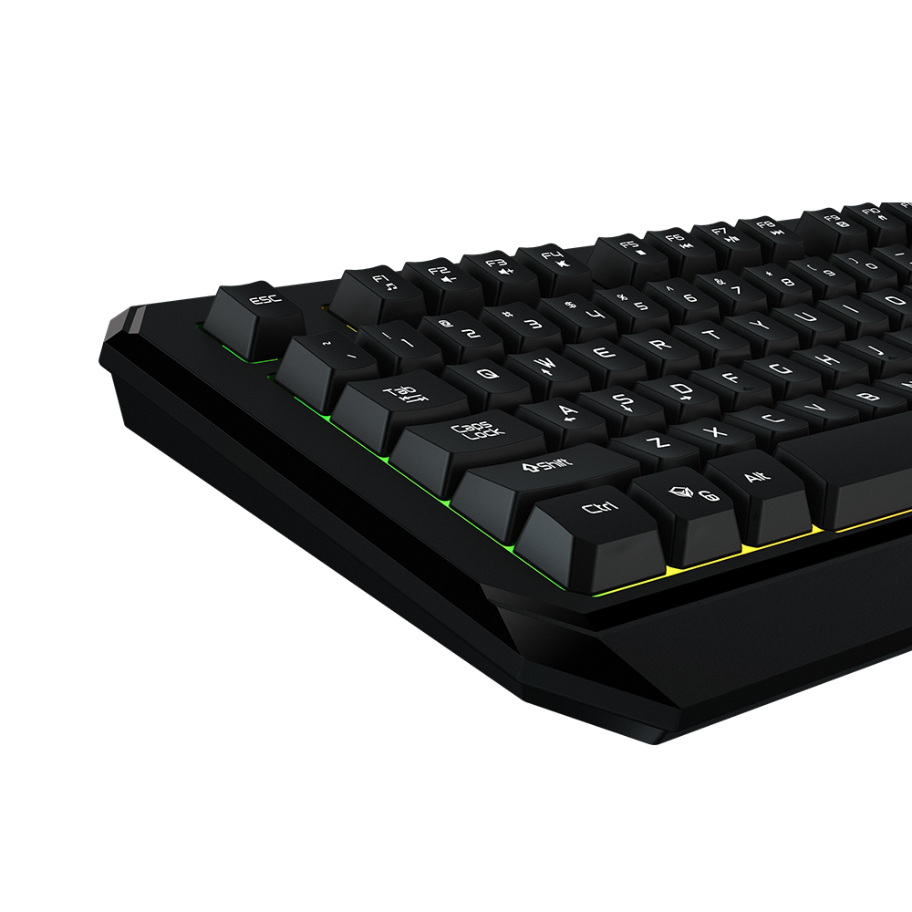 GAMING KEYBOARD WITH RAINBOW BACKLIT