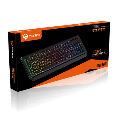 GAMING KEYBOARD WITH RAINBOW BACKLIT