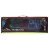 Gaming keyboard with multi-colour backlight