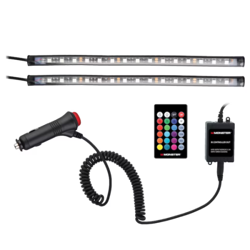 Monster MLB7-1088-RGB 2pack Car Interior LED Accent Lights