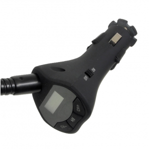 UNIVERSAL CAR MOUNT WITH FM TRANMITTER CHARGER