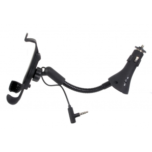 UNIVERSAL CAR MOUNT WITH FM TRANMITTER CHARGER