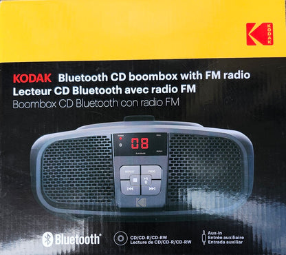 BORNE CD BLUETOOTH FM RADIO BOOM BOX PRCD685B