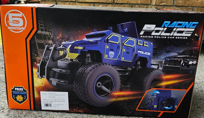 Large-Remote Control Racing Police Jeep (BNF666-630A) 1.12 SCALE