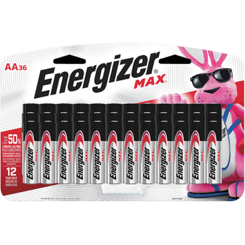 AA Battery, 36-Pack