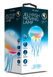 Moving Jellyfish Lamp Stand BY-MC-LB-255-WT