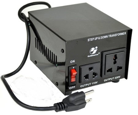 1000W STEP UP DOWN TRANSFORMER 110v/220v 220/110 -(PLEASE NOTE THIS PRODUCT IS NOT TO BE USED IN CANADA FOR EXPORT ONLY)