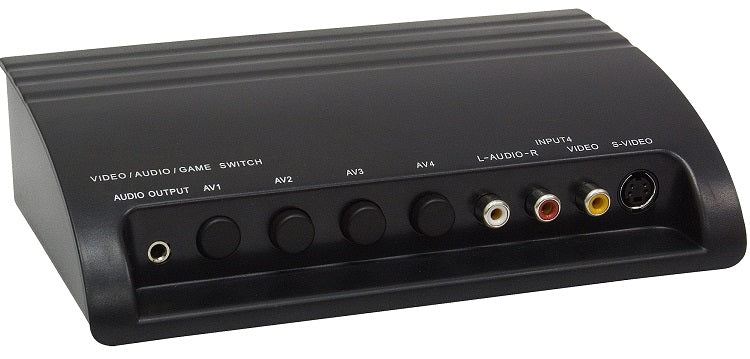 GE 35857 Commutateur audio/vidéo pour 4 appareils