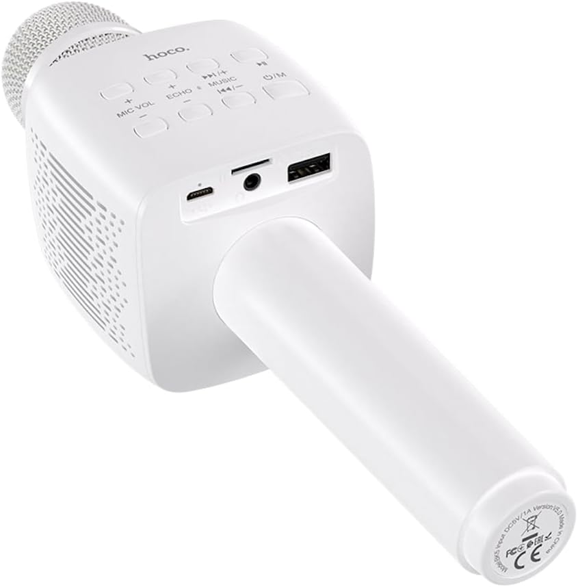 Hoco BK5 Cantando Karaoke Microphone (White)