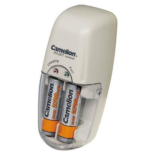1 HOUR FAST BATTERY CHARGER INCLUDING 2 AA 2000MA BATTERIES