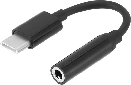 C-Type to,Type-C to 3.5mm Earphone Cable Adapter JH-048/BK