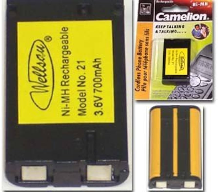 TÉLÉPHONE SANS FIL PRO-STYLE 23 BATTERIE RECHARGEABLE NI-MH 3AAA