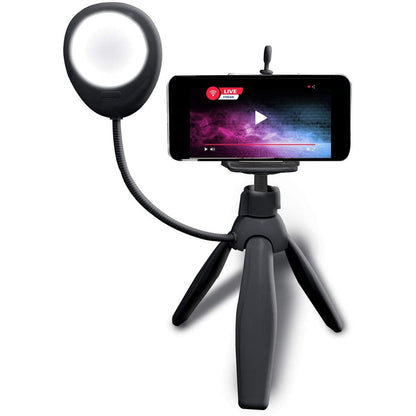Bytech Vlog Kit Trépied et lampe à selfie