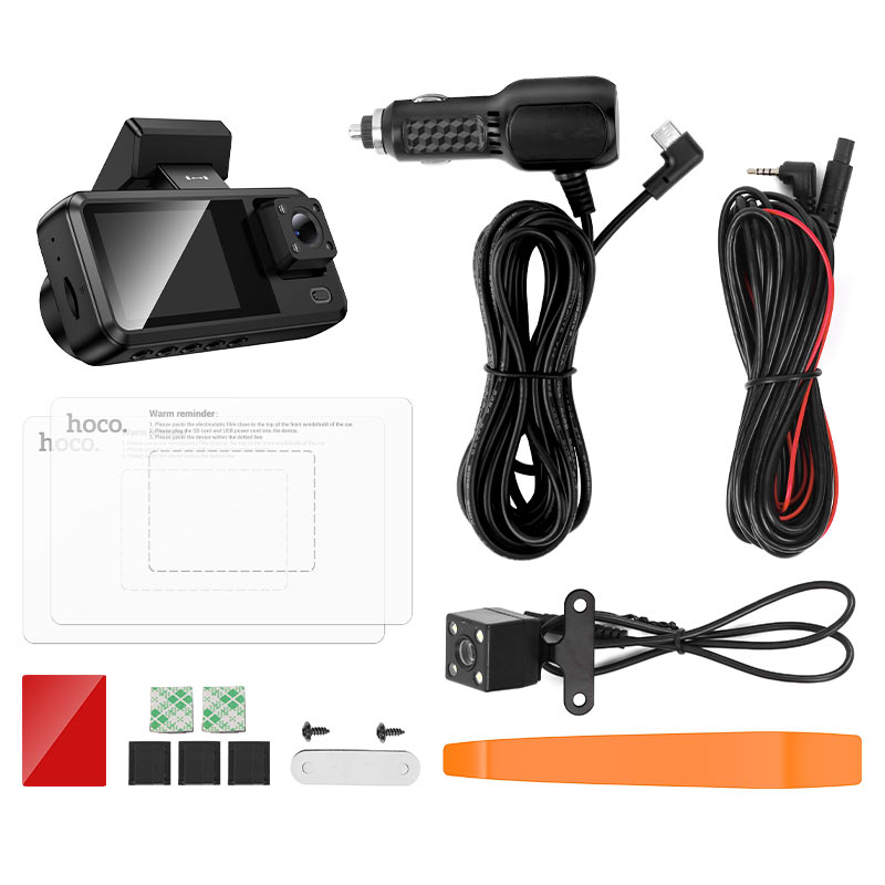 Dash cam “DV15” tri-channel driving recorder