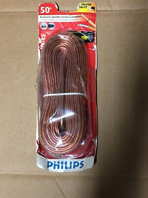 Philips 50ft speaker wire