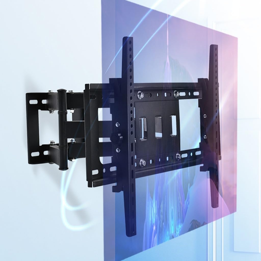 Full Motion TV Wall Mount for 40-80 Inch TVs Max Load-bearing Range 110LBSLbs,