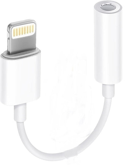 Lightning to 3.5 mm Headphone Jack Adapter for iPhone