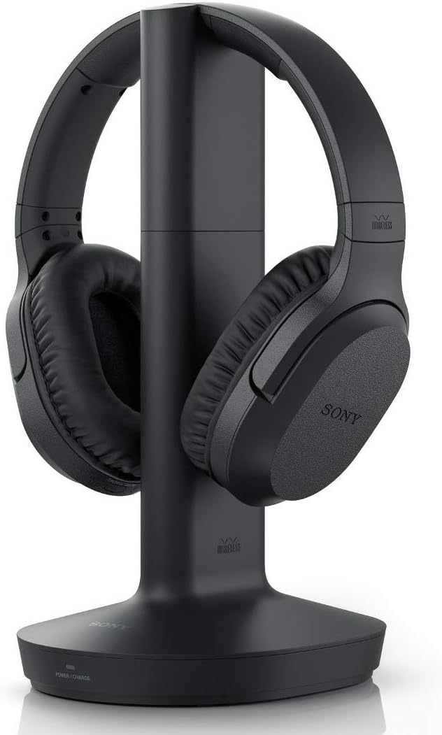 Sony WH-RF400 Over-Ear Sound Isolating RF Headphones - Black (OPEN BOX)