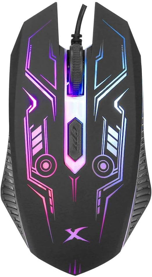 Rainbow Backlit Gaming Keyboard Mouse 4D Headset and Mousepad