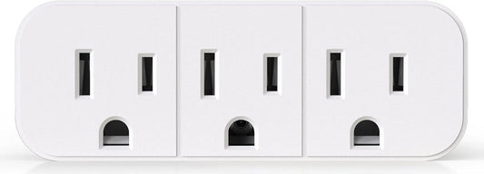 Triple Outlet Extender, 3-Prong Grounded Wall Tab TAP LA-09