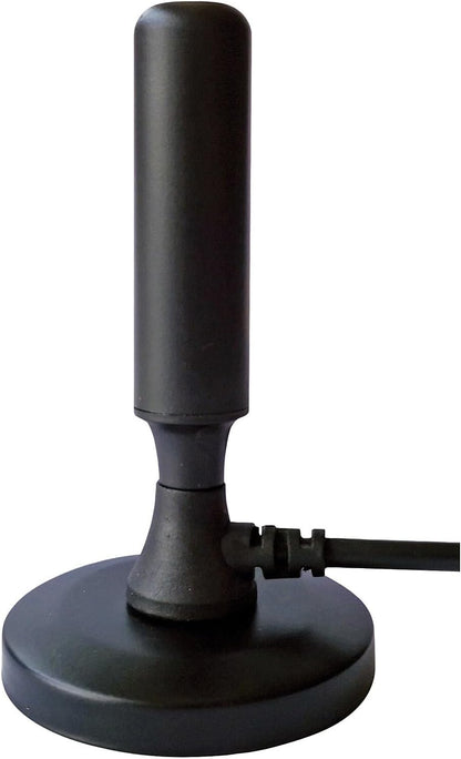 QFX ANT-23 HDTV Indoor Antenna Receives 360° Signals Up to 40 Mile Range, Support 4K