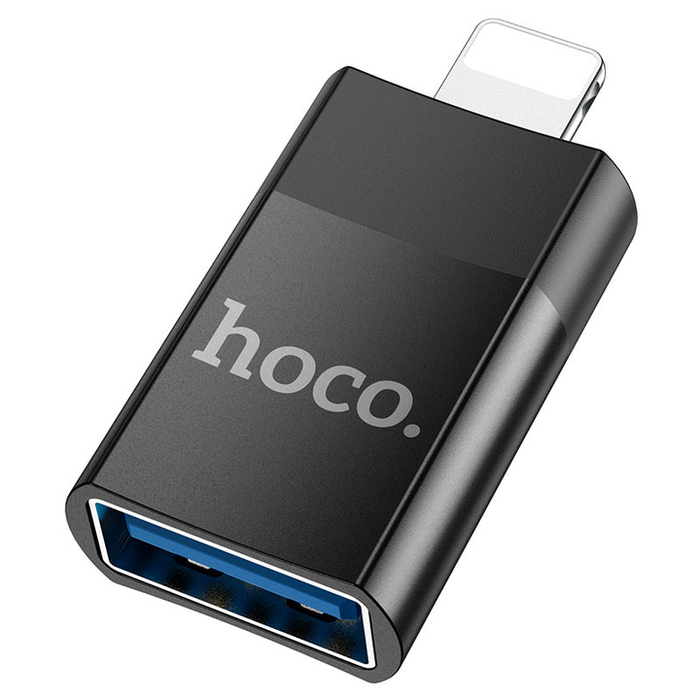 UA17 Lightning Male to USB 2.0 Female Adaptor, Supports OTG Function for Apple Mobile Phones