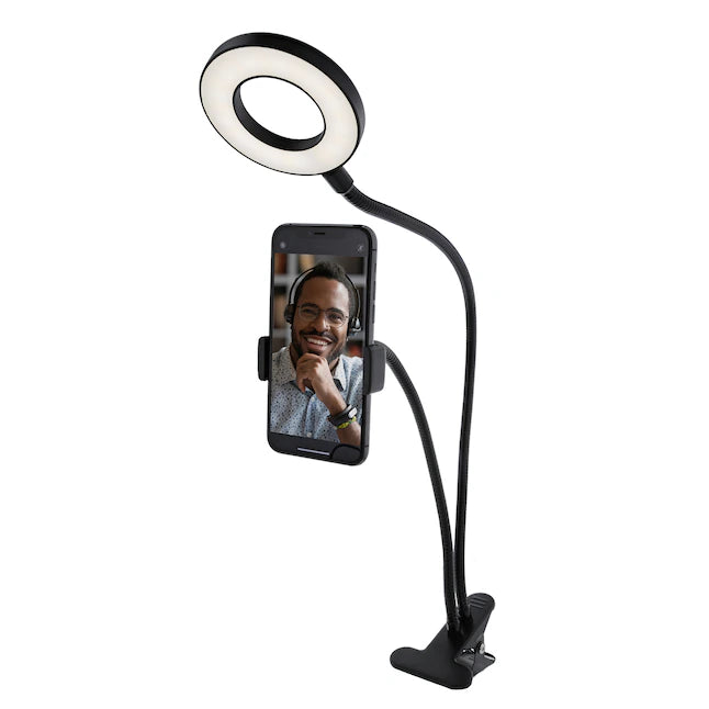Monstre 3.5 ; Support de téléphone à clipser avec anneau lumineux 