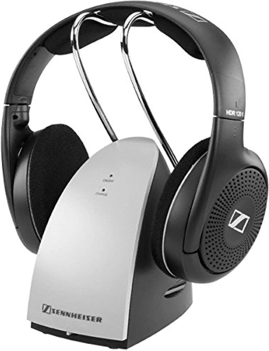 Sennheiser RS120 On-Ear Wireless RF Headphones with Charging Dock (BRAND NEW)