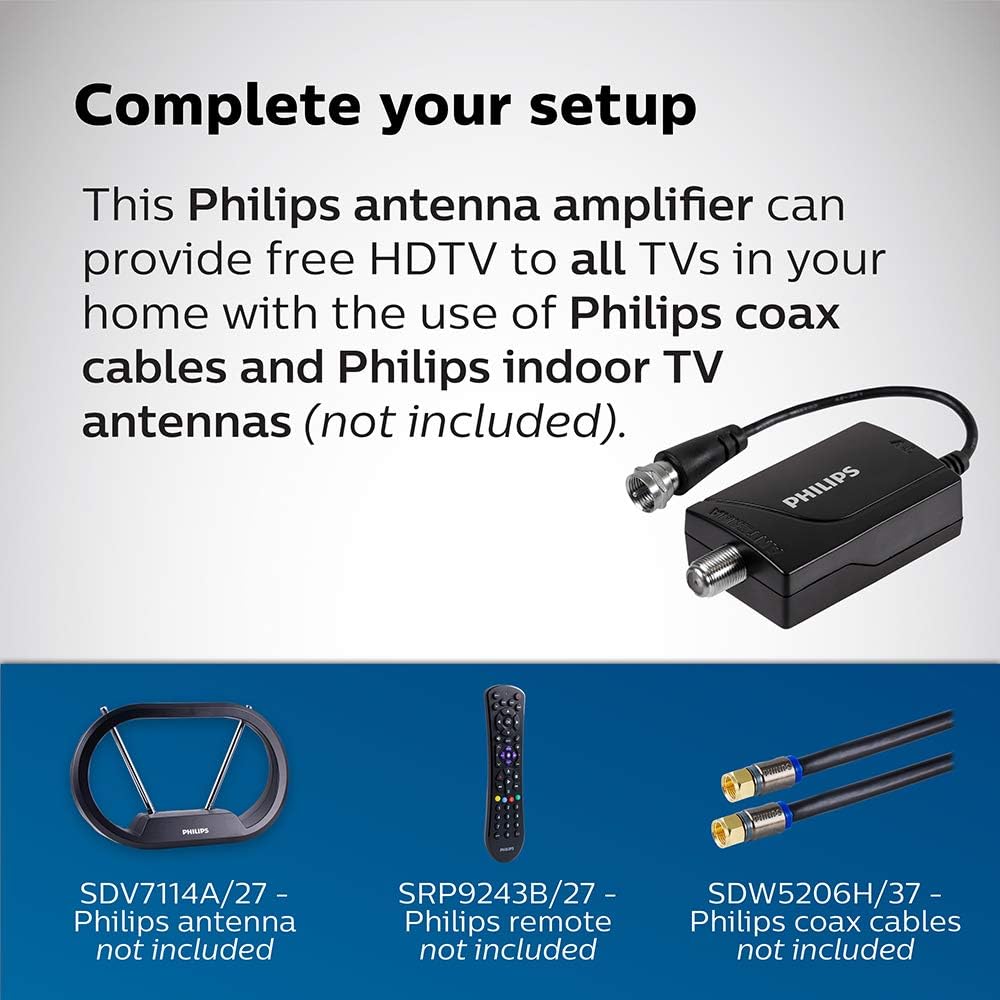Philips  Indoor HD TV Antenna Amplifier-SDV9120N/27