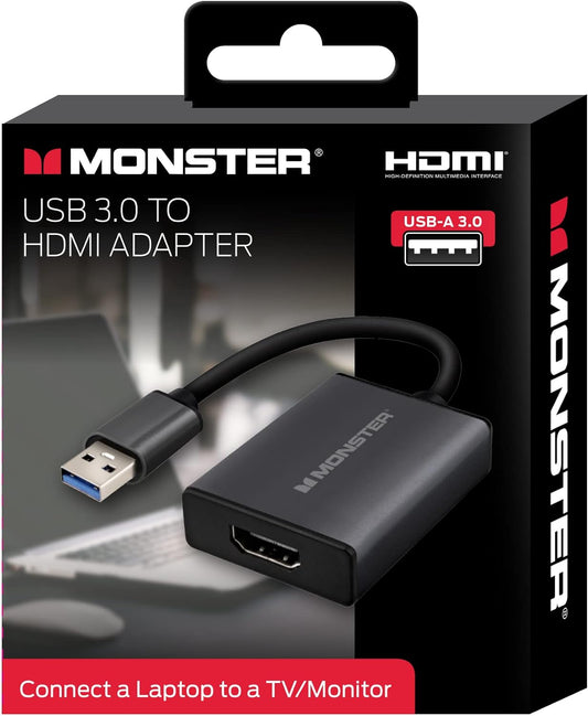 Adaptateur Monster USB 3.0 vers HDMI