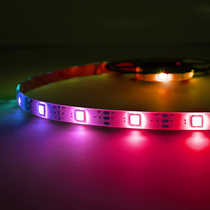 Monster 13ft Multi-Color Flow LED Rainbow Light Strip, Customizable Colors/Flash MLB7-2083-RGB