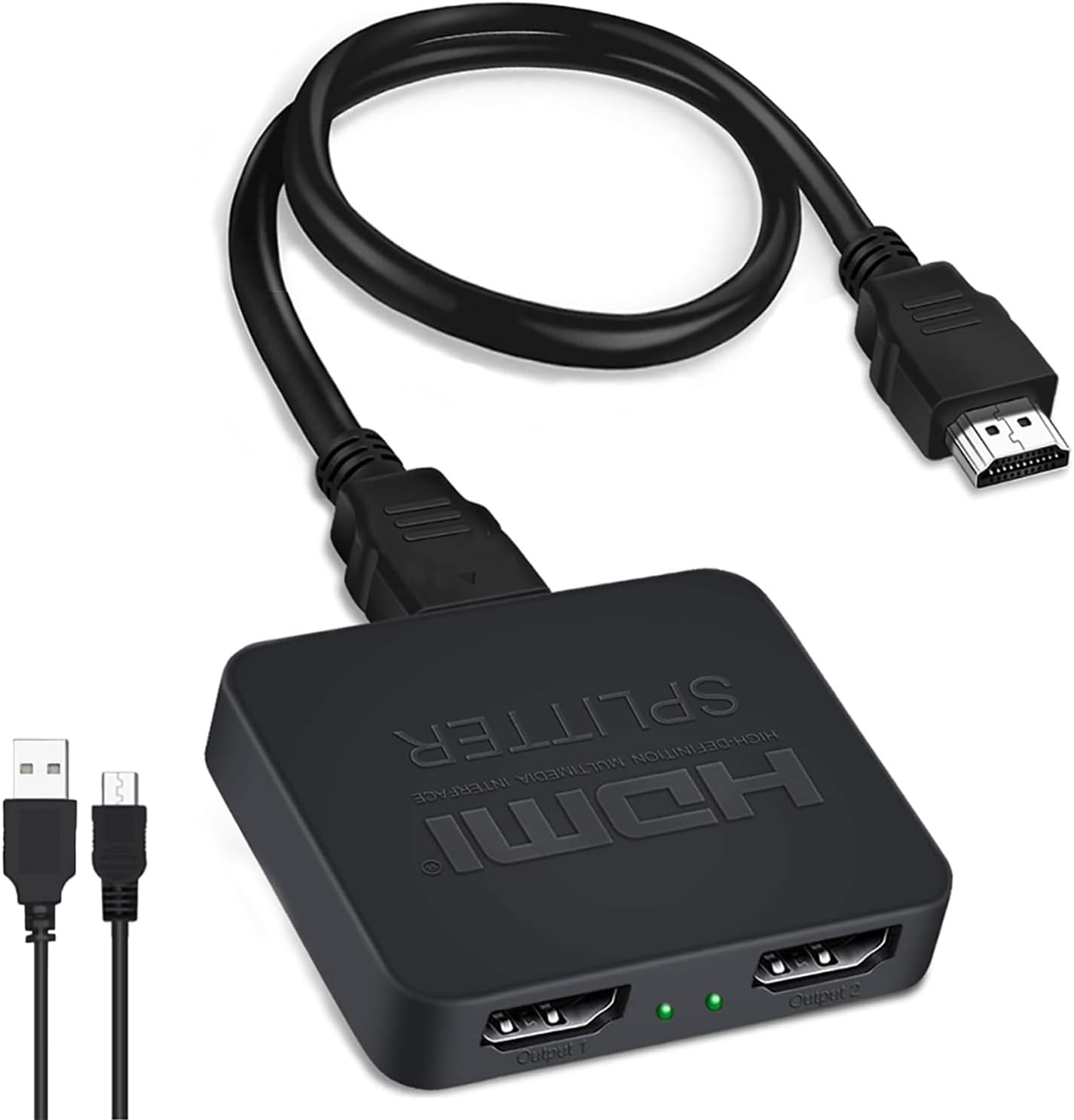 MINI HDMI  4K 2 WAY SPLITTER-1X2HDMI