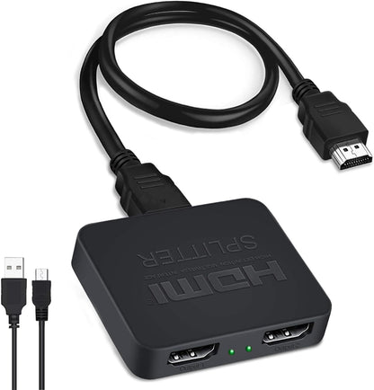 MINI HDMI  4K 2 WAY SPLITTER-1X2HDMI