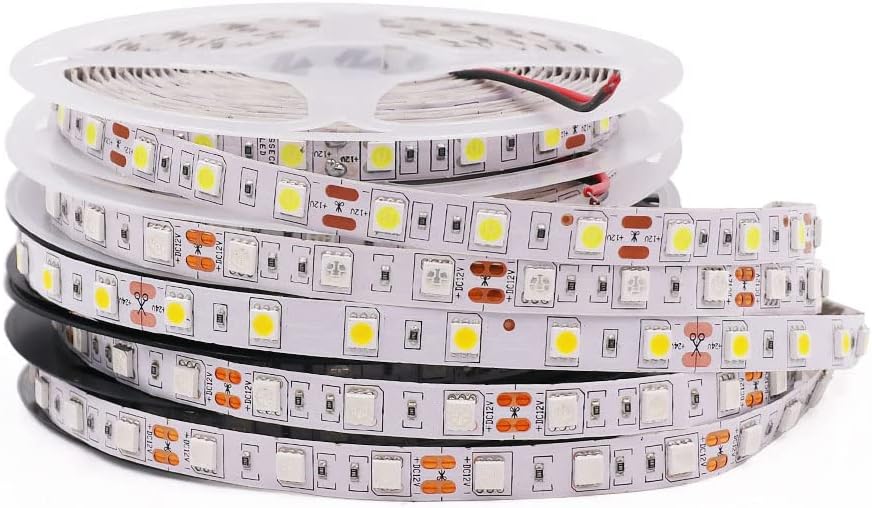 SMD 5M LED Strip Light 12V 5m 16.4ft WHITE (SPECIAL) 50PCS CASE LOT PRICE