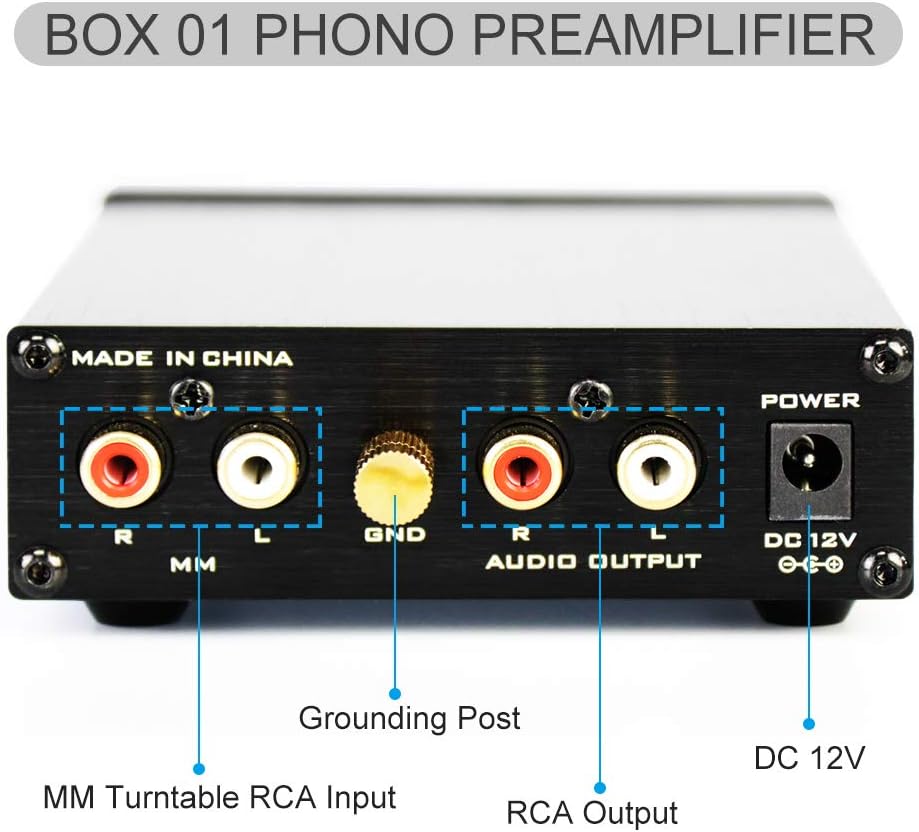 FX AUDIO Box 01B Phono Preamp FX-BOX01 – Prosonic Canada 2026 inc.
