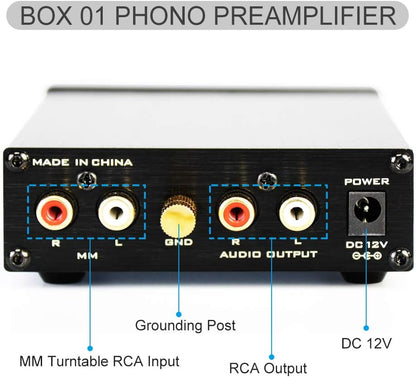FX AUDIO Box 01B Phono Preamp FX-BOX01