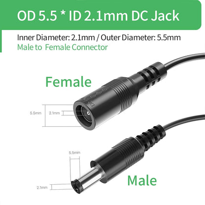 DC POWER SPLITTER CABLE 1 TO 4 (CAM)