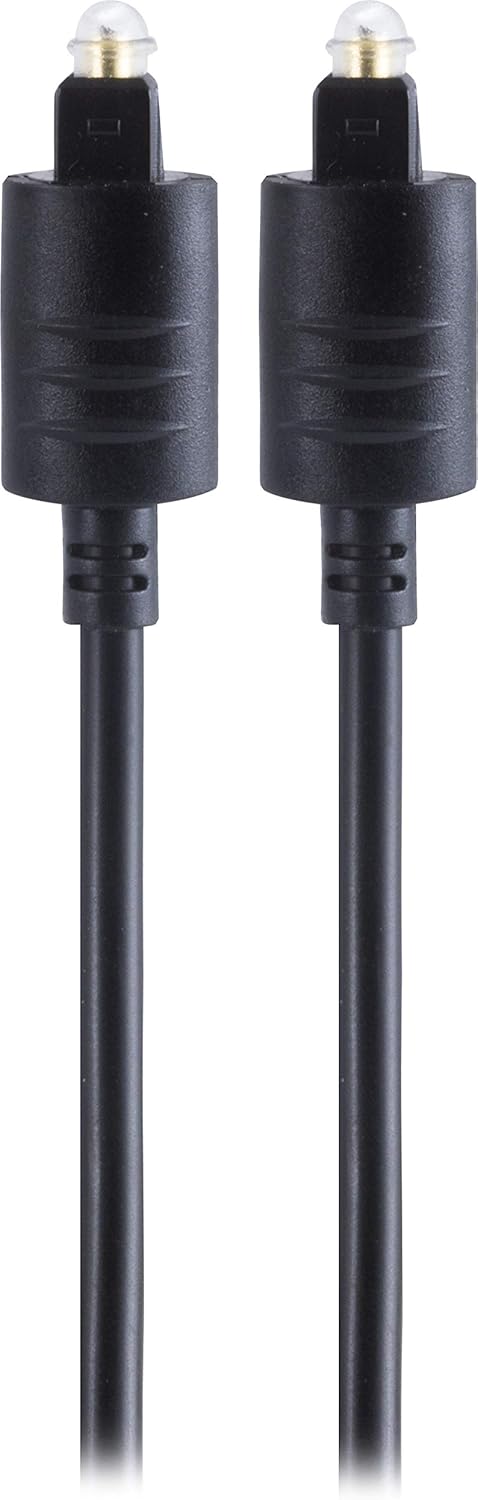 10FT.PHILIPS Toslink Digital/Optical Audio Cable w/Mini Toslink Adapter SWA9221A/27