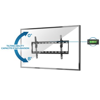 Support mural pour téléviseur - Mouvement d'inclinaison 32"-70"