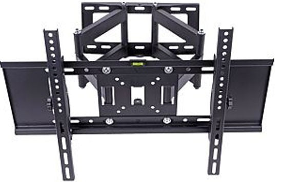 •	DUAL ARM FULL MOTION TV WALL MOUNT FITS 32-65”TV