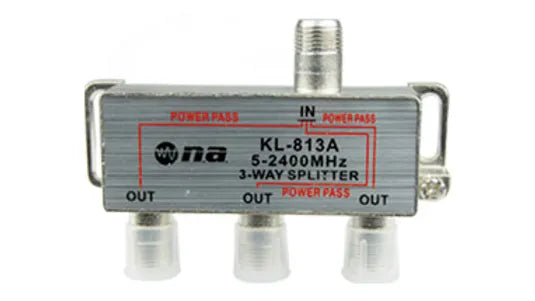 SPLITTER 3-WAY 5-2400MHz KL-813A