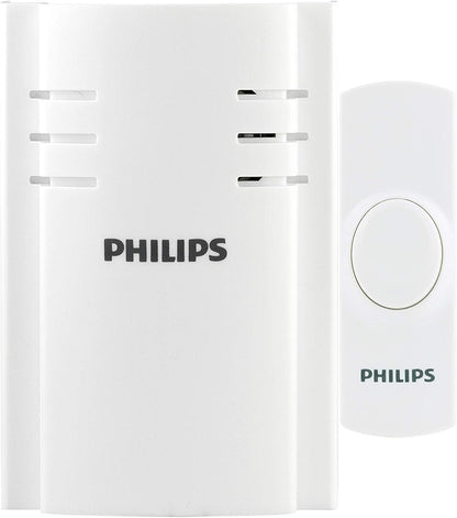 CARILLON DE PORTE SANS FIL FONCTIONNANT SUR BATTERIE PHILIPS