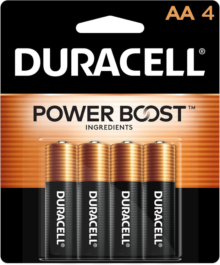 4PK AA DURACELL MADE IN USA ( MN1500B4 )