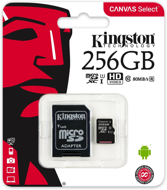 Kingston 256GB MICRO SD CARD