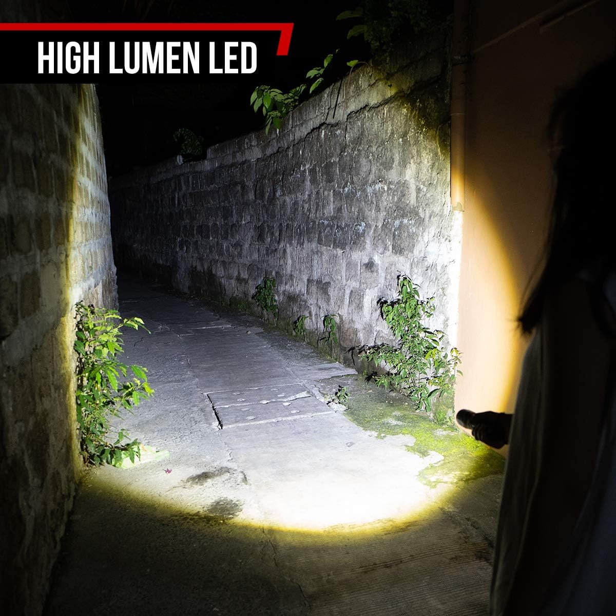 GearLight LED Flashlights S1050 [2 Pack] - Powerful High Lumens Zoomable Tactical Flashlight