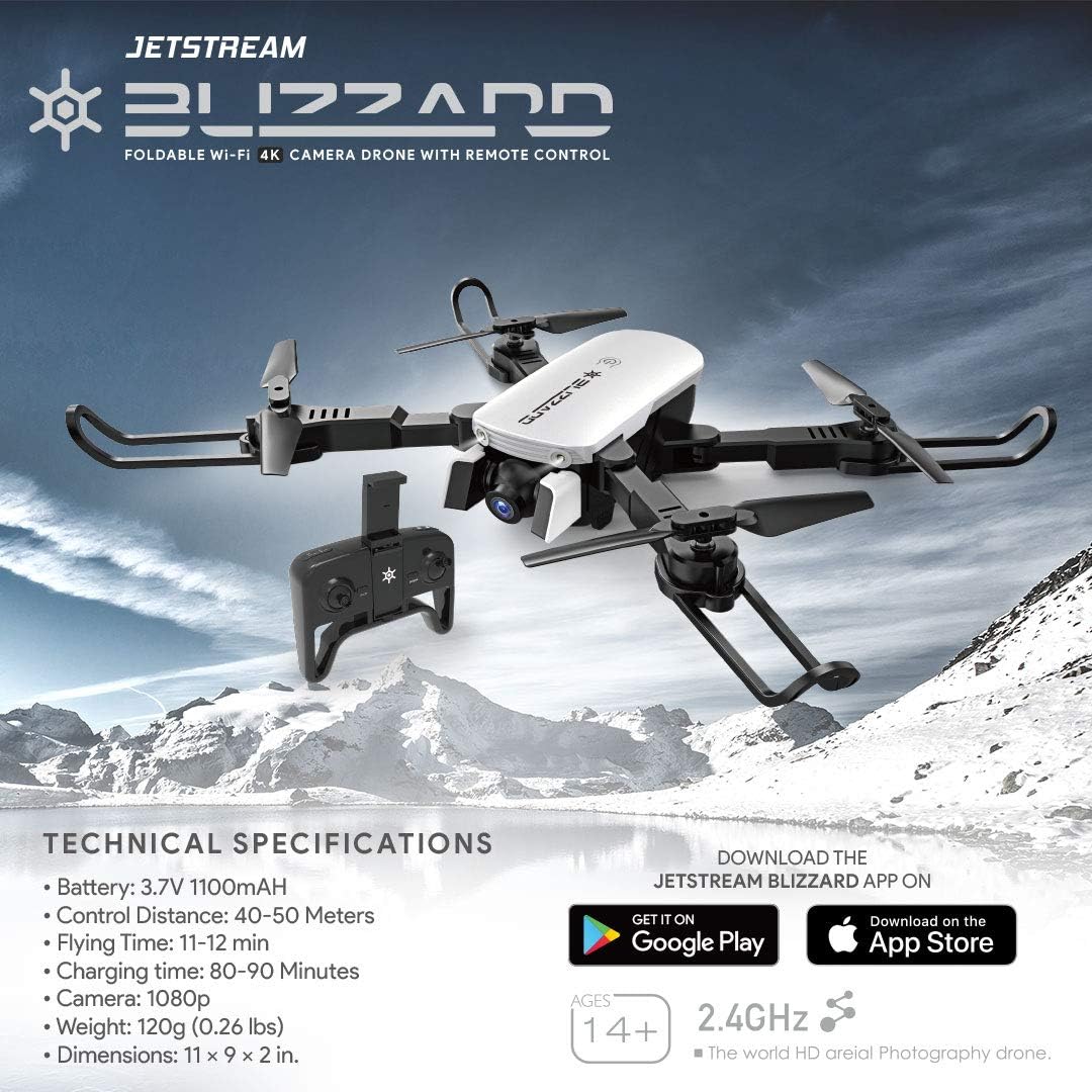4K CAMERA DRONE WITH REMOTE CONTROL