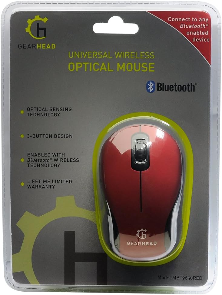 Gear Head Universal Wireless Optical Mouse